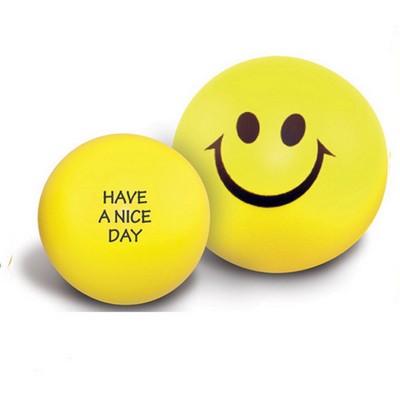 2 1/2" Smile Stress Ball