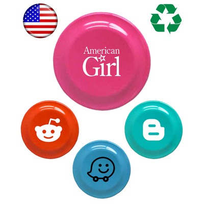 USA Made - Frisbee - 9" Round Flying Disc - Tropical Colored