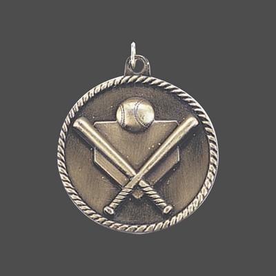 Bronze Baseball/Softball Medal (2")