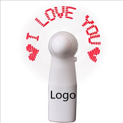 LED Message Fan Portable Light Display Board