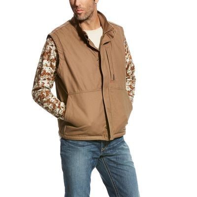 Ariat® FR Workhorse Men's Insulated Field Khaki Vest