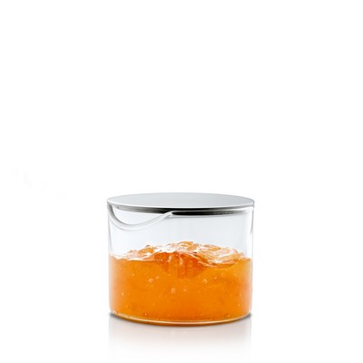 Blomus Basic Glass Condiment Bowl w/Removable Lid (3 Oz.)