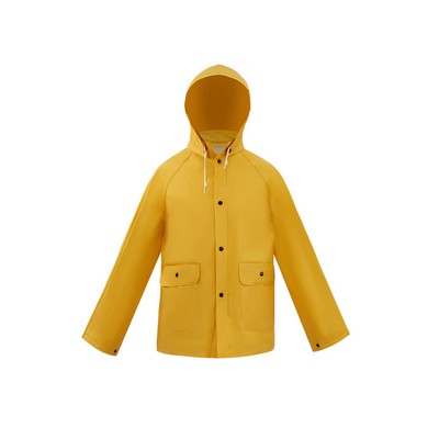 Heavy Weight Rain Suit, Yellow, 0.35mm