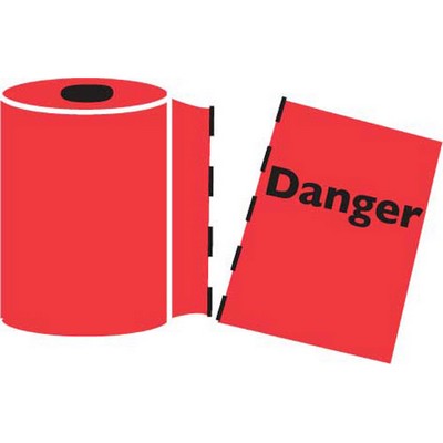 3 Mil Polypropylene Danger Flag