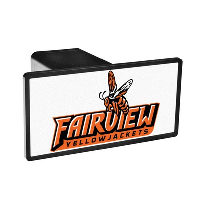 Rectangle ABS Plastic Hitch Cover (5 1/4" x 2 5/8") Digital Imprint