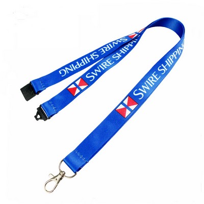 Neck Breakaway Buckle Lanyard 3/4"
