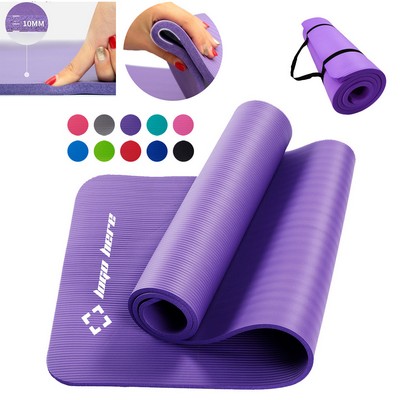 Extra Thick High density NBR Yoga Mat Non Slip