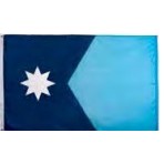 Minnesota Indoor Parade Flag w/Fringe (4'x6')