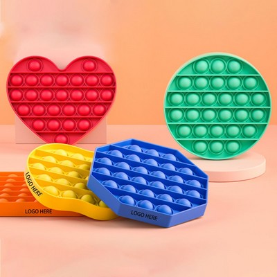 Apple Push Pop Bubbles Fidget Toy