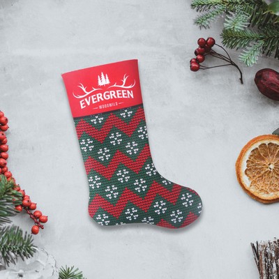 Full Color American Made Stocking: Small