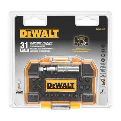 DeWalt® 31-Piece Extra Small Tough Case Impact Ready Screwdriving Set
