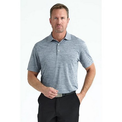 Bermuda Sands Steam Striated Short Sleeve Polo