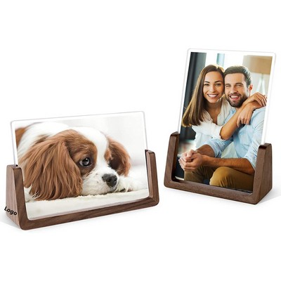 Rustic Wooden Photo Frames Picture Frame 4 x 6"