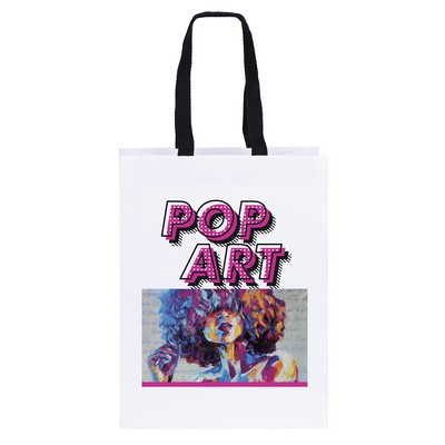 Cedar - Woven Handle White Eurototes - Chromatic (10" x 5" x 13")