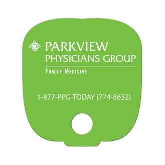 Bread Slice Hand Fan w/Hole (1 Side only)