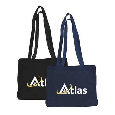 12 Oz. 100% Cotton Canvas Large Messenger Bag