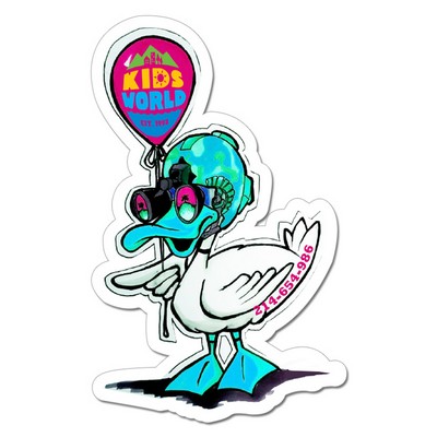 2.73x4.34 Duck Shaped Magnets 20 Mil