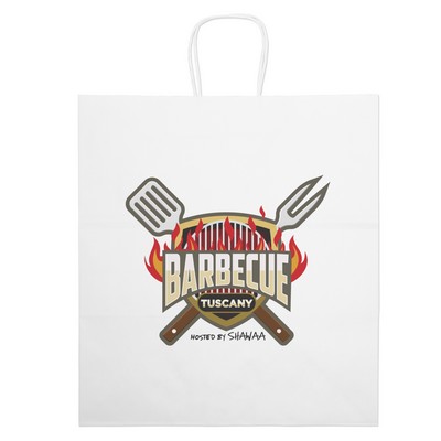 Brute - White Shopper - Chromatic (14" x 10" x 15 1/2")