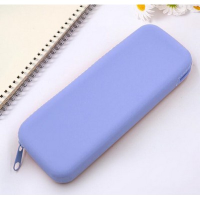 Colorful Silicone Waterproof Pencil Pouch