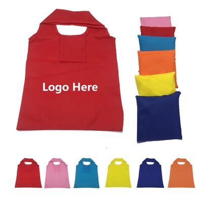 Polyester Foldable Reusable Tote Bag