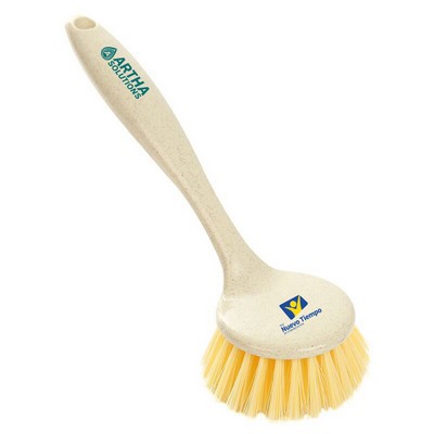 Wheat Straw Long Handle Dish Pot Brush