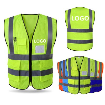 High Visibility Reflective Safety Vest