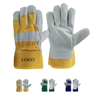 Heat Resistant Leather Welding Gloves