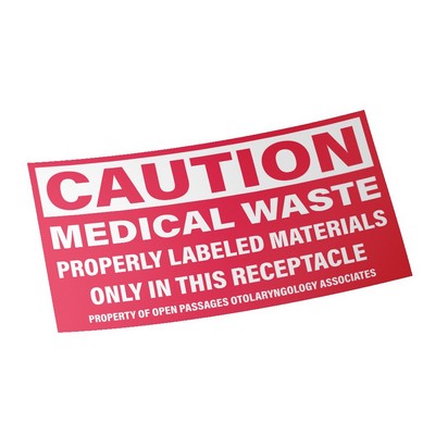 Tuf-Cal™ Clear Polyester Overlaminated Decal (57 to 73 Square Inch)