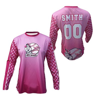 Women/Girls Long Sleeve Crew Neck Shirt