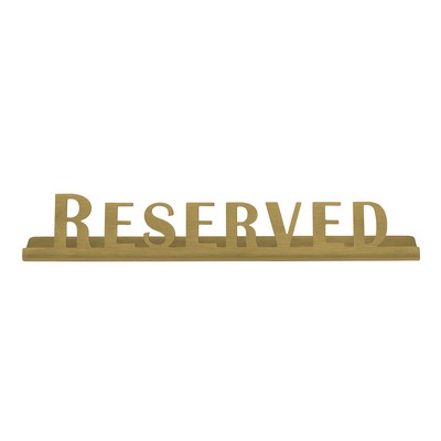 Laser Cut Vintage Gold Table Sign (Reserved)