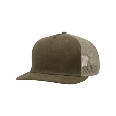 Sportsmanª Brushed Canvas Trucker Cap (Blank)