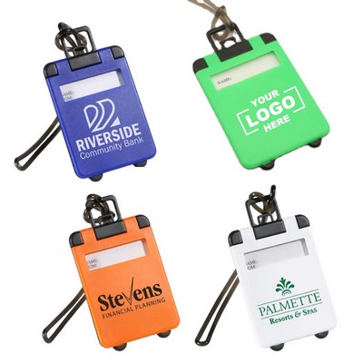 Suitcase Shaped Luggage Tag