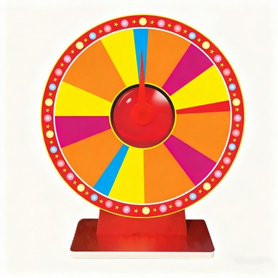 16" Custom Printed Prize Wheel Pattern A