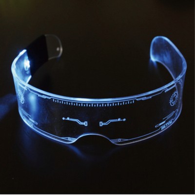 LED Cyber Party Eye Glasses