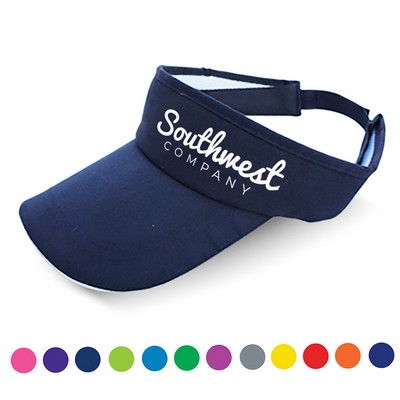 Adjustable Pvc Sun Visor Cap