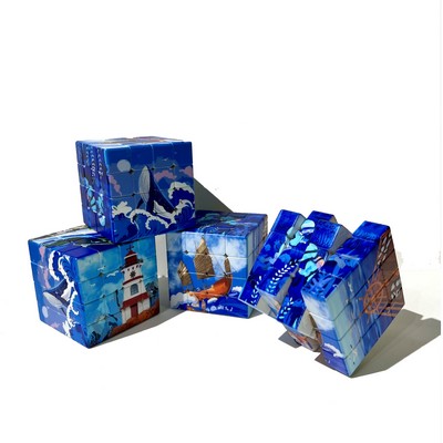 Full Color Custom Puzzle Cube (4x4)