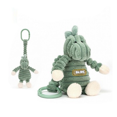 Plush Dinosaur Keychain