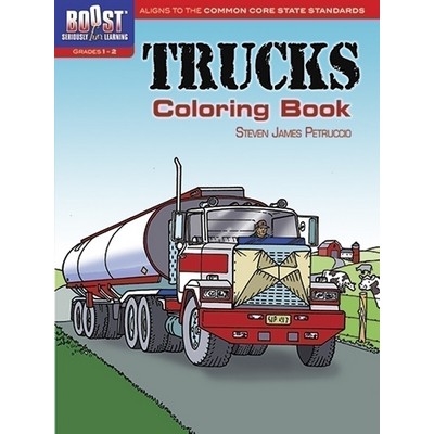 BOOST Trucks Coloring Book