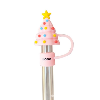 Christmas Drinking Straw Tips