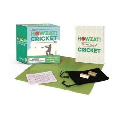Mini Howzat! Cricket Kit (The Classic Desktop Dice Game)