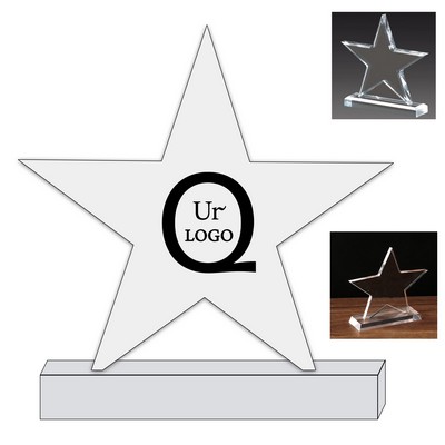 Acrylic Star Award 6" High