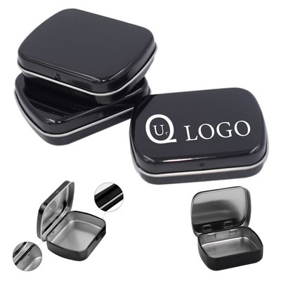 Black Mini Tin Box
