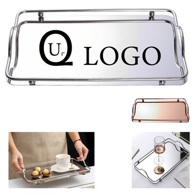 Decorative Nordic Stainless Steel Tray