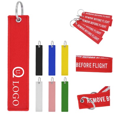 Embroidery Keychain Tags