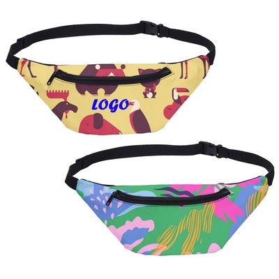 Sublimation Fanny Pack Full Color Waist Bag