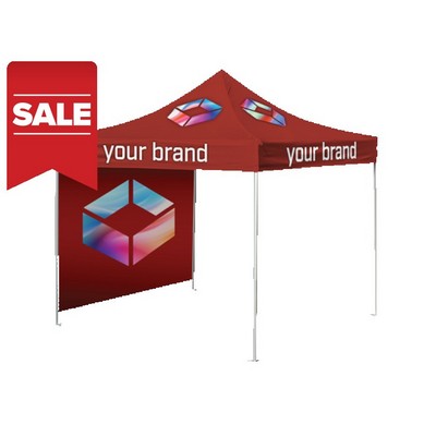10'x10' Pro Package with Printed Top and Wall