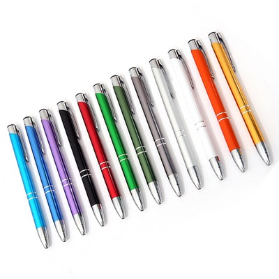 Laser Engraved Metal Biro Pen