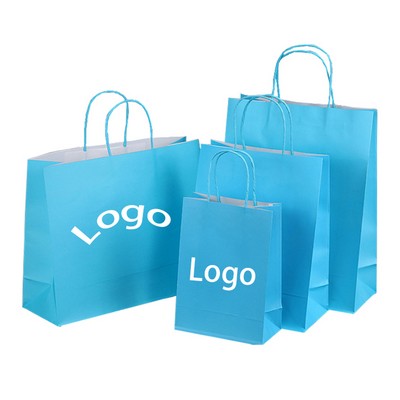 Simple Colorful Portable Paper Bag