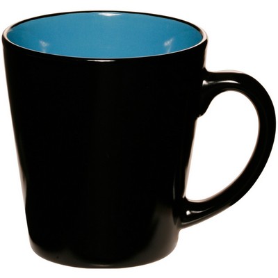 Two-Tone Latte Custom Mugs 12 oz