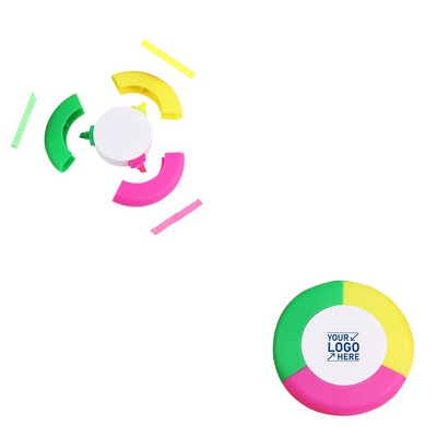 Pizza Shaped 3-in-1 Highlighter